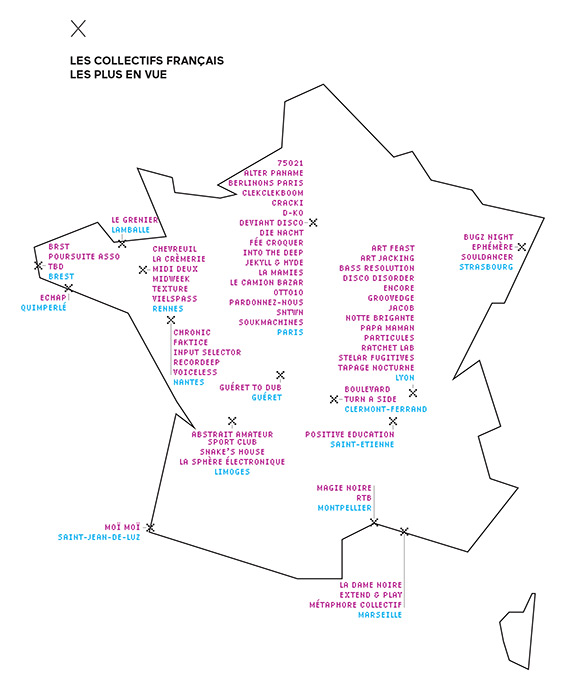 Les collectifs français les plus en vue