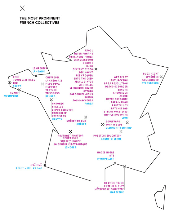 The most prominent French collectives